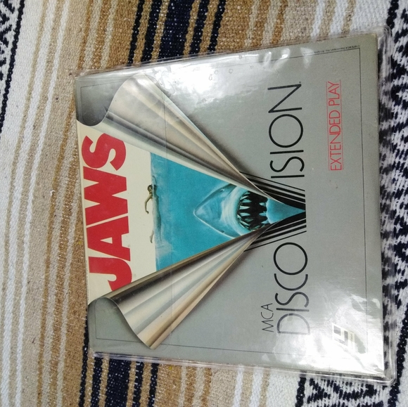 LAZER DISC VINTAGE 1975 MOVIE JAWS - Picture 8 of 9